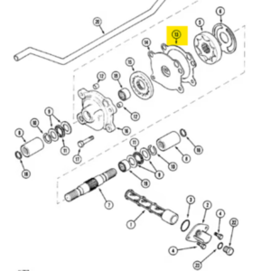 OIL PUMP BOTTOM THICKNESS - LANDINI - A188103 - Image 1