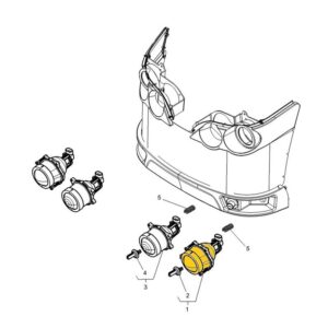 HEADLIGHT XENON - MASSEY FERGUSON - 4298769M1 - Image 2