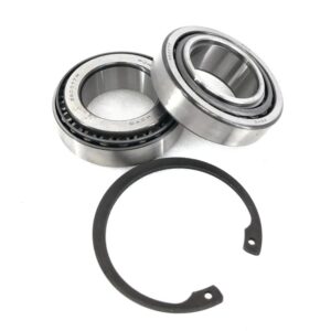 KIT 2 TAPER ROLLER BEARINGS 35x62x18 WITH SEEGER RING - MASCHIO - F04100027R - Image 1