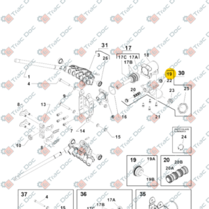 DISTRIBUTOR CAP WITH SHOCK ABSORBER AND O-RING - PATERLINI - 770.128 - Image 3