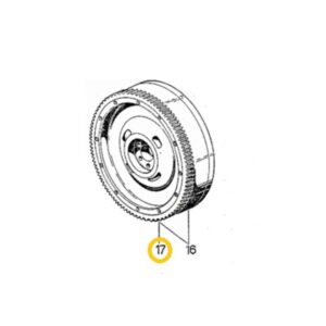 CROWN FLYWHEEL - SAME - LAMBORGHINI - HURLIMANN - DEUTZ FAHR - 0.001.2248.0 - Image 1