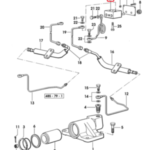 HYDRAULIC CIRCUIT VALVE TRACK TENSIONER - SAME - LAMBORGHINI - HURLIMANN - DEUTZ FAHR - 0.007.9030.4/50 - Image 2