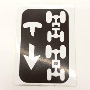 DOUBLE TRACTION ENGAGEMENT DECAL - AFTERMARKET - DEC0002 - Image 2