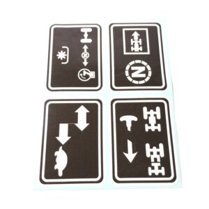SERIE DECALCOMANIE FIAT 82.93 - AFTERMARKET - DEC82.93 - immagine 3