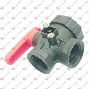3-WAY VALVE WITH 1'1/4" FEMALE CONNECTIONS - SABA AGRISERVICE GEST - 845521115 - Image 1