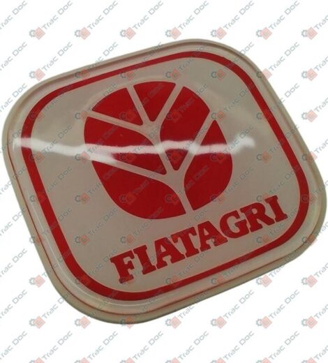 FREGIO LOGO FIATAGRI 5135072 IN PLASTICA - AFTERMARKET