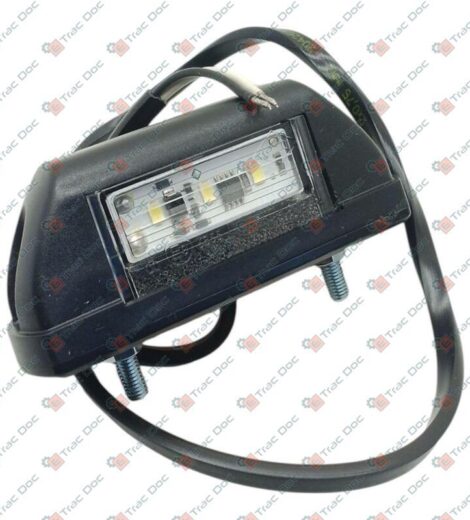 FANALINO LUCE TARGA GRANDE A LED 12-24 V. CON CAVO - AFTERMARKET