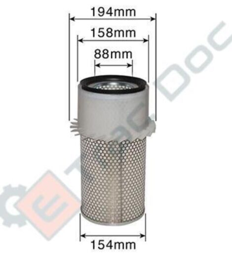 FILTRO ARIA ESTERNO - AFTERMARKET - 00050500088