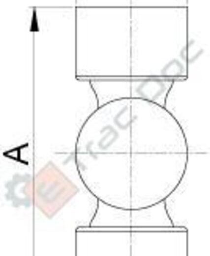 CROCIERA CARDANICA 30x83 mm. - AFTERMARKET