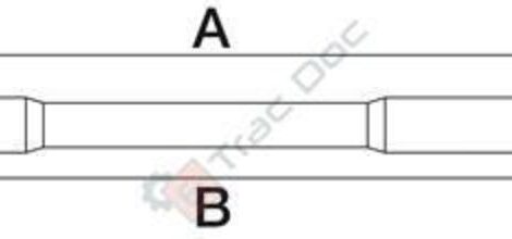 ASSE INFERIORE BRACCI SOLLEVATORE TIPO FIAT 5116243 - AFTERMARKET