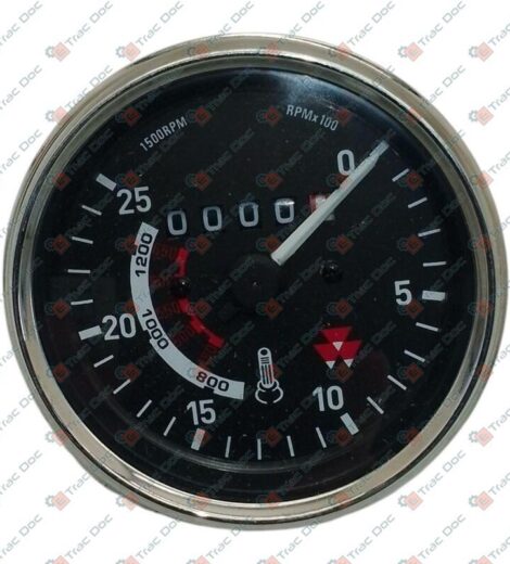 STRUMENTO CONTAGIRI ROTONDO MECCANICO TIPO LANDINI 3308251M92 - AFTERMARKET