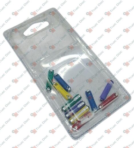 ASSORTIMENTO 10 FUSIBILI A SILURO DA 5A FINO A 25A - AFTERMARKET